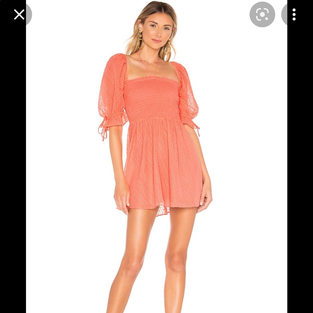 Tularosa — Jennings dress coral